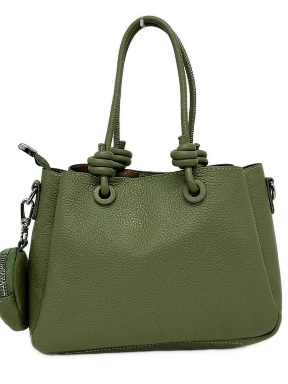PICONE Green Leather Handbag